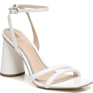Sam Edelman 8.5 White Kia Ankle Strap Sandal